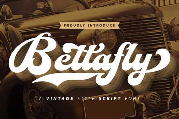 Bettafly: A Magical Script Font for Elegant Creations