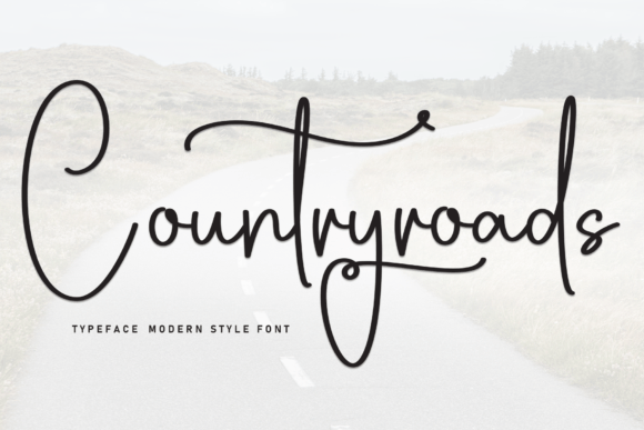 Countryroads: A Handwritten Font with Timeless Charm
