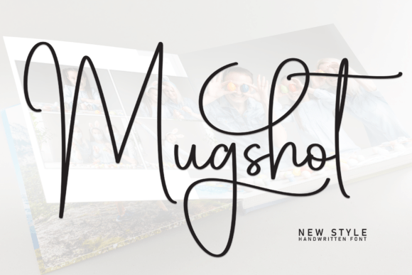 Discover Mugshots: A Handwritten Font That Elevates Your Design