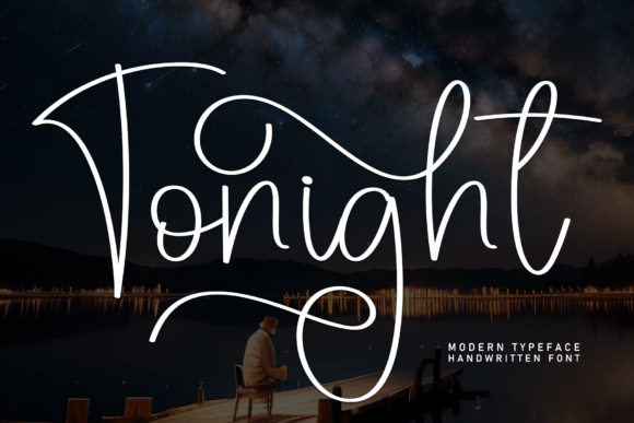 Discovering Tonight: The Handwritten Font That Blends Classic and Modern