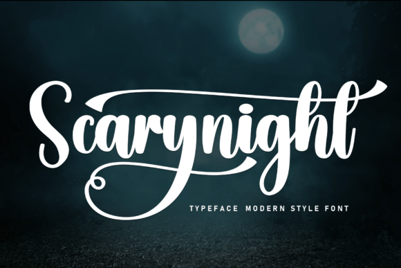 Scarynight: A Modern Handwritten Font with Timeless Appeal