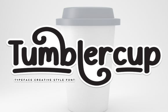 Tumblercup: A Happy Handwritten Font for Joyful Designs